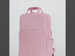 OEM Klappsack mit Reißverschluss Weißer Polyester Rucksack